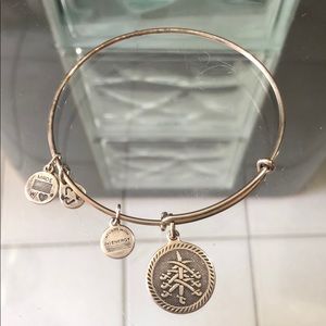 Used Alex and Ani Seven Swords bangle